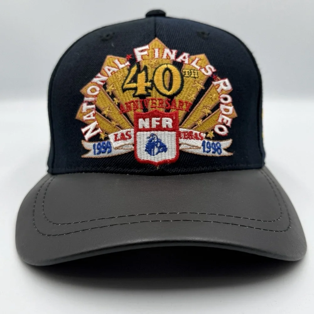 NATIONAL FINALS RODEO LIMITED ED. LAS VEGAS 1998 HAT 40th Anniversary NFR /1040